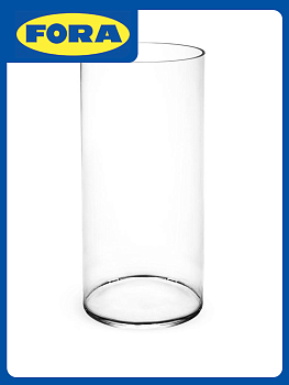 Ваза цилиндр 23х10см FORA стекло_MP 000000000001227056