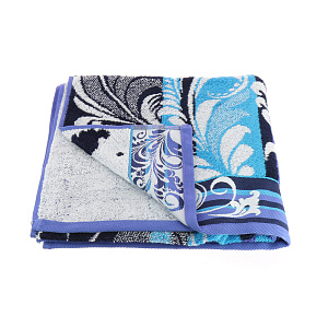 Полотенце махровое Intento Cleanelly, пестротканое, 70х130 см, пл.460 000000000001126163