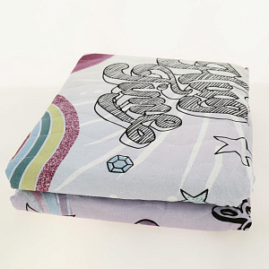 Покрывало 145*200 стеганое.100%хлопок.бязь"Непоседа"Ассорти лицензия471192 000000000001188777