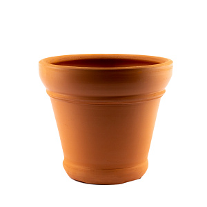 Горшок керамический для цветов 5л VIAPOT terracotta керамика 000000000001216678