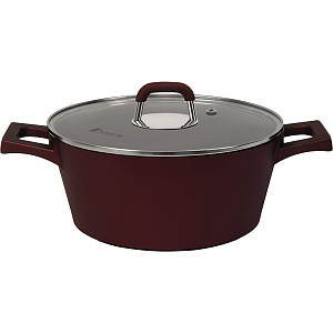 Н-р посуды 6пр POLARIS Burgundy-06S лит/ал 1,3л,4л,24см 000000000001177997