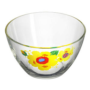 Салатник Яркие цветы, 19 см 000000000001139670