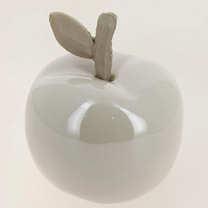 Фигура декоративная "Яблоко" лист дерево 12см R011120 000000000001199269