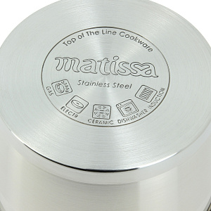 Ковш с крышкой Калипсо Matissa, 1.6л, нержавеющая сталь 000000000001116927