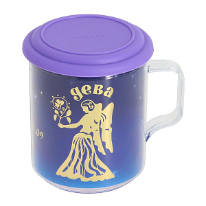 Термокружка 400мл MARTIKA Знаки зодиака с крышкой пластик VB543K 000000000001056680