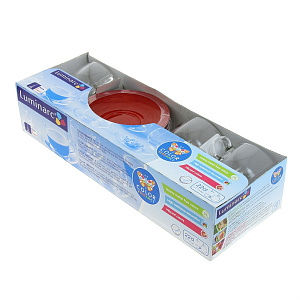 Чайный набор Stonemania Red Luminarc, 220мл, 12 предметов 000000000001076935