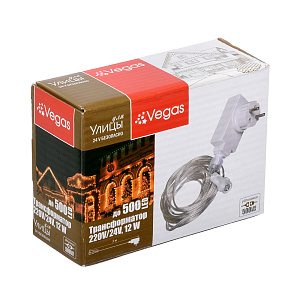 VEGAS Трансформатор 220V/24V 12W 55045 000000000001162621