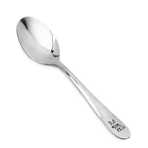 Набор столовых приборов 3 предмета (вилка+нож+детская ложка) Сова детский нержавеющая сталь 000000000001219303