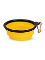 Миска прогулочная складная 300мл микс TPR 000000000001230358