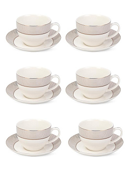 Набор чайный 12 предметов VERSAILLES фарфор 000000000001223873