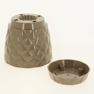 Кашпо 1,6л SUN PLASTIK ромб пластик 436 000000000001188649