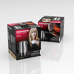 Чайник электрический 1,7л REDMOND RK-M1481 металл 000000000001183307