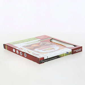 Тарелка 23,3х23см LARANGE Французский омлет с сосисками фарфор 000000000001204452