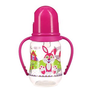 Бутылочка с соской от 0 месяцев Русские мотивы Lubby, 120-125мл 000000000001135403