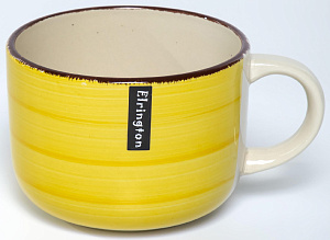 Бульонница 500мл ELRINGTON АЭРОГРАФ Медовый керамика 000000000001211177