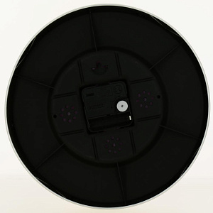 Часы настенные кварцевые Модерн розовый(корпус из алюминия, циферблат из полистирола, питание от батарейки типа AA 25,2x4,2см 79654 000000000001185759