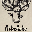 Полотенце кухонное "Доляна" Artichoke 35х60 см, 100% хл, 160г/м2   4136467 000000000001185461