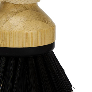 Щетка для посуды 6х6х10см LUCKY круглая бамбуковая ручка пластик 000000000001223033