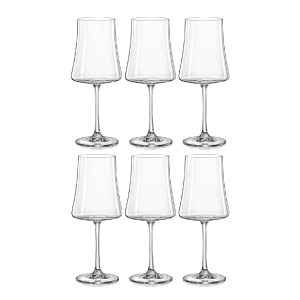 Набор бокалов для вина 6шт 560мл BOHEMIA CRISTAL Экстра стекло 000000000001207569