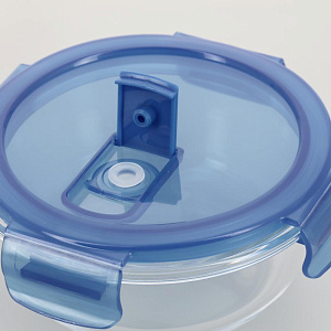 Контейнер для продуктов 400мл TALLER круглый стекло 000000000001203019