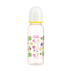 Бутылочка с соской от 0 месяцев Малыши и малышки Lubby, 240 -250мл 000000000001135394