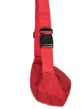 Сумка поясная 33х16х9см красный полиэстер 000000000001227589
