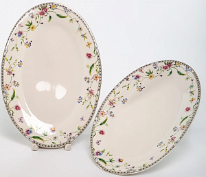 Блюдо овальное 26см BALSFORD МАНУЭЛА фарфор 000000000001208419