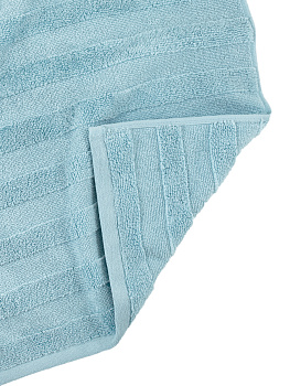 Полотенце махровое Широкая Волна 450gsm  100x150см 100% хлопок  Светло-голубой D100068 000000000001194326