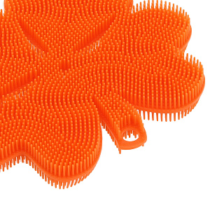 Губка для мытья посуды Клевер Pamire, силикон 000000000001164243