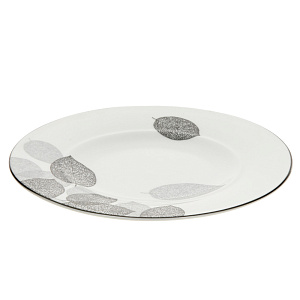 Тарелка десертная 1шт 18,5см ESPRADO Bosqua Platina фарфор BPL2000-1RZ 000000000001163451