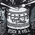 Полотенце кухонное Доляна Rock'n'roll 35х60см 100%хл 160г/м2 4136455 000000000001200814