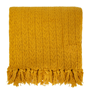 Плед 150х200см LUCKY WOVEN SGE-GRETA желтый хлопок Плед 150х200см LUCKY WOVEN SGE-GRETA желтый хлопок 000000000001218022