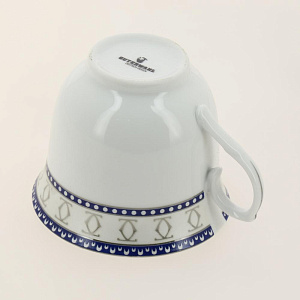 Набор чайный 12 предметов 220мл (6 чашек + 6 блюдец) GUTERWAHL ВЕНЕРА тания ПУ фарфор 114-19005 000000000001205650