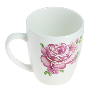Кружка Розовые розы Кубаньфарфор, 260мл 000000000001107821