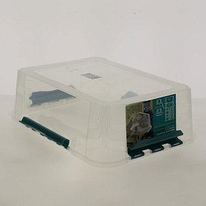 Ящик для хранения универс с замками "Grand box", 390х290х124мм, 10л 4332003 000000000001190482