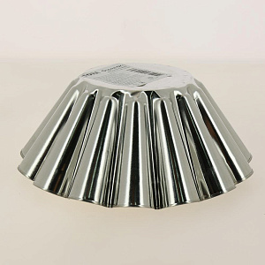 Форма для выпечки кулича FORA Высота-8,2см Верх-20,9см Дно-11см ФК-1 000000000001197096