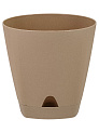 Горшок для цветов AMSTERDAM D 140 с прикорневым поливом 1,35 л Молочный Шоколад ING6199МШОК 000000000001191643