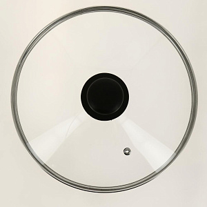 Крышка 24см TIMA металлический обод стекло 000000000001115604