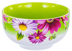Салатник керамика 560мл Калейдоскоп Герберы Elrington 111-09008 000000000001200571