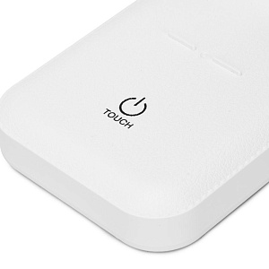 Лампа настольная с аккумулятором 25х25см Kano белая 000000000001222741