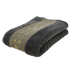 Полотенце 70х130см CLEANELLY Винченцо махровое плотность 460гр/м серый 100% хлопок ПЦ3501-1782,324 000000000001198604