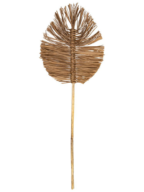 Сухоцветы 22x2x75см DE'NASTIA лист плетеный натуральный 000000000001228210