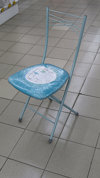 Стул складной НИКА бирюзовый 000000000001175507