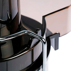 Соковыжималка CENTEK CT-1209 Black 600Вт 2 скорости + Pulse стакан 1л горловина 65мм черная сталь пластик 000000000001212422