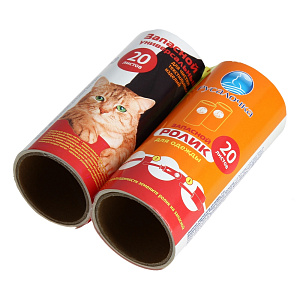 Запасной ролик для одежды Русалочка, 20 листов, 2 шт. 000000000001137444