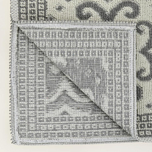 Коврик универсальный 80х200см LUCKY УЗОР2 коричнево-серый хлопок 000000000001199803