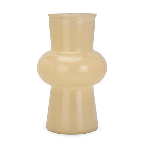 Ваза 20см Grace желтый стекло 000000000001224015