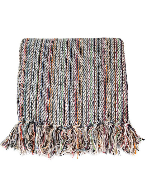 Плед 125х150см LUCKY COLOR STRIPE в ассортименте хлопок 000000000001227629