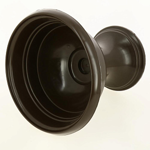 Вазон 6л h335мм D300мм GARDENPLAST ТЮЛЬПАН шоколад пластик 000000000001207386