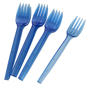 Набор одноразовых вилок Фопос, пластик,  10 шт. 000000000001075090